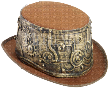 Steampunk Hat - Steampunk Top Hat (400x400), Png Download