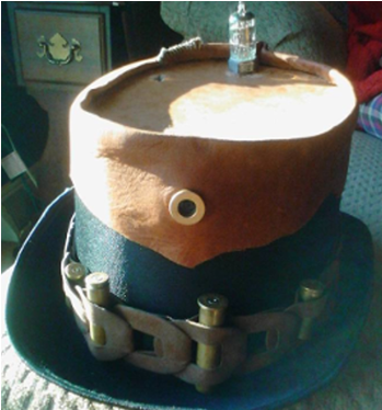 Steampunk Camera Top Hat - Birthday Cake (497x373), Png Download