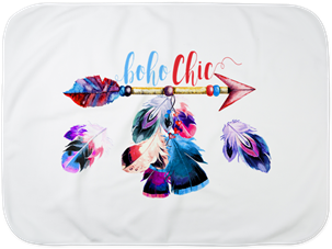 Arrow Boho Chic Baby Blanket - Not All Who Wander Are Lost Bohemian Wanderlust (350x350), Png Download