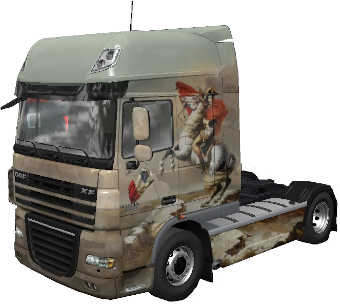 Napoléon Bonaparte Front - Truck Simulator (672x672), Png Download