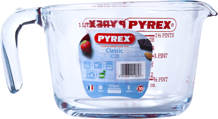 Pyrex Classic Measuring Jug - Pyrex (1024x668), Png Download