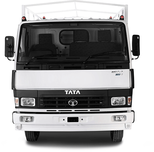 Tata 407 Truck Front Side - Tata 709 (502x494), Png Download