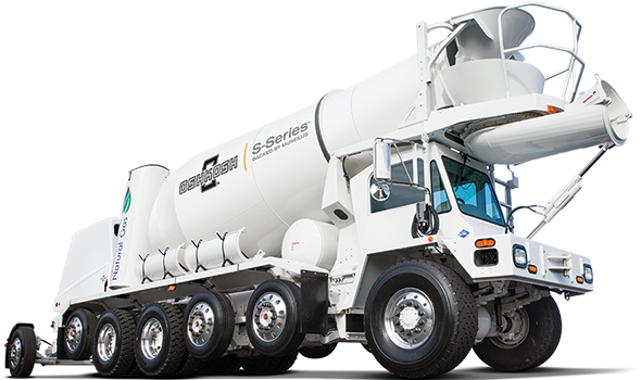 Oshkosh S-series™ Front Discharge Mixer - 2018 Oshkosh Front Discharge Mixer (688x350), Png Download