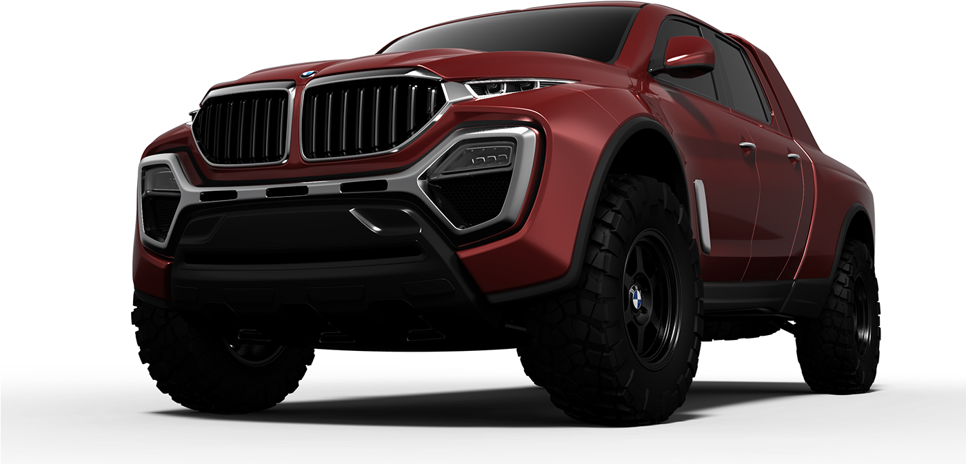 So Mercedes-benz Has A Pickup Now - Bmw Pick Up Truck (1400x786), Png Download