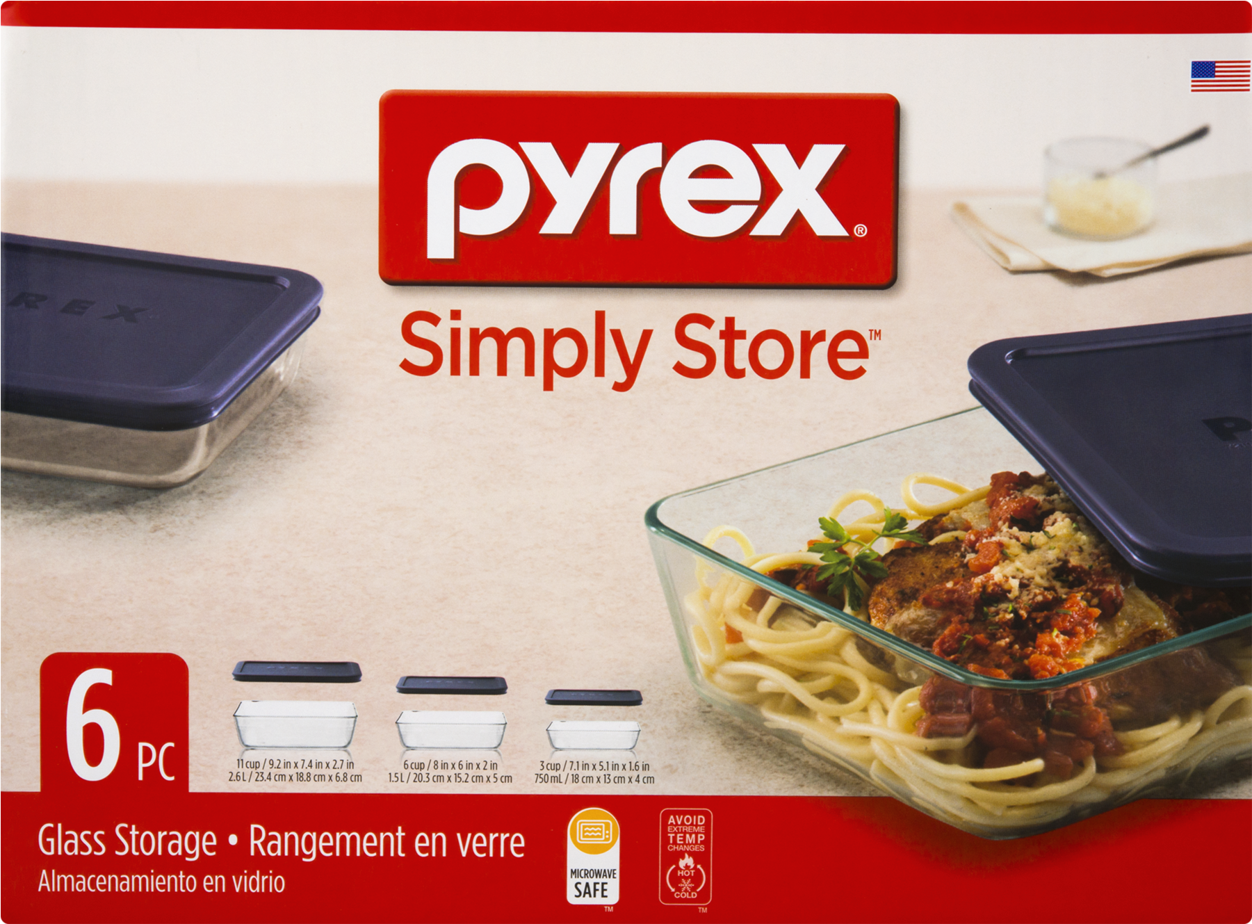 Pyrex 12-pc. Storage Set No Sz (1800x1800), Png Download