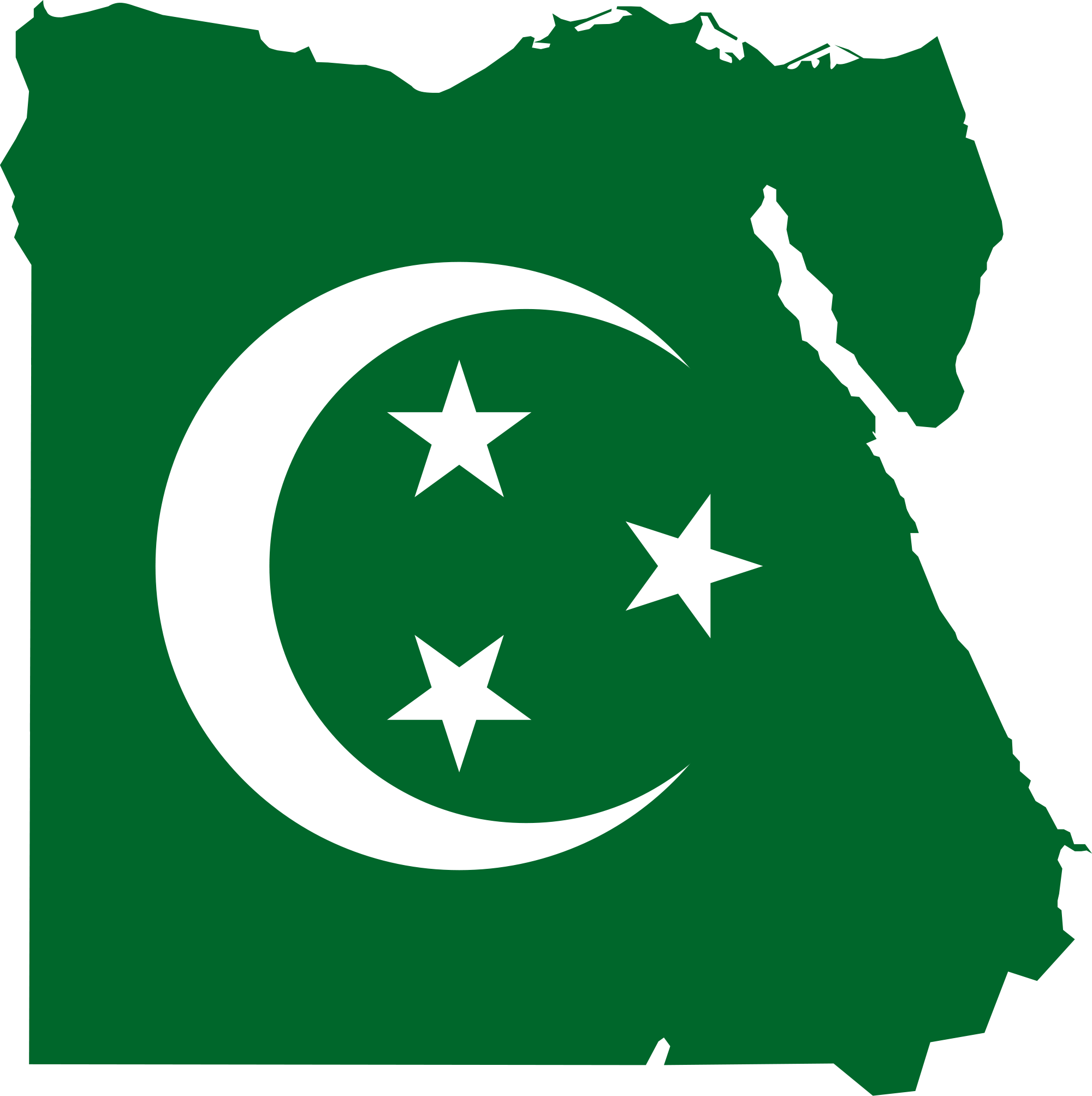 Open - Egypt And Sudan United (2000x2007), Png Download