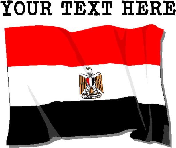 Custom Egypt Flag Mugs - Egypt Flag (700x700), Png Download