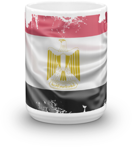 Mug Mondial 2018 Egypt Flag - Flag (600x600), Png Download