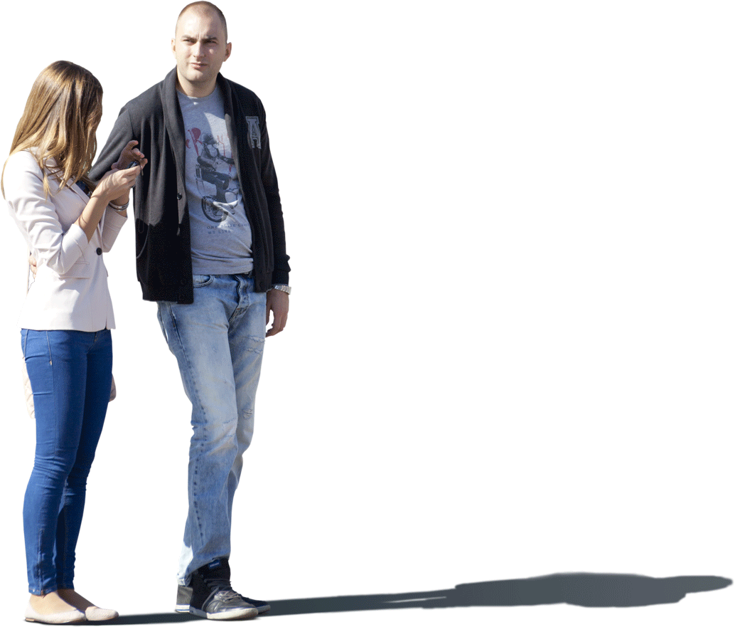 Cutout Store-11 - Standing (1034x881), Png Download