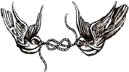 Harry Styles Butterfly Tattoo Transparent - Larry Stylinson Tattoos Transparent (500x300), Png Download