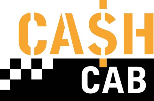 Unassuming People Enter The Cash Cab As Passengers - Cash Cab Logo (500x328), Png Download