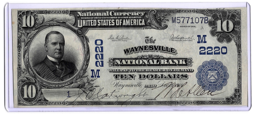 1902 National Bank Note (500x500), Png Download