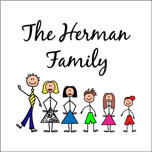 Stick Family Garden Stake - Trading Phrases Family Love Beyond Words Wall Decal (550x500), Png Download
