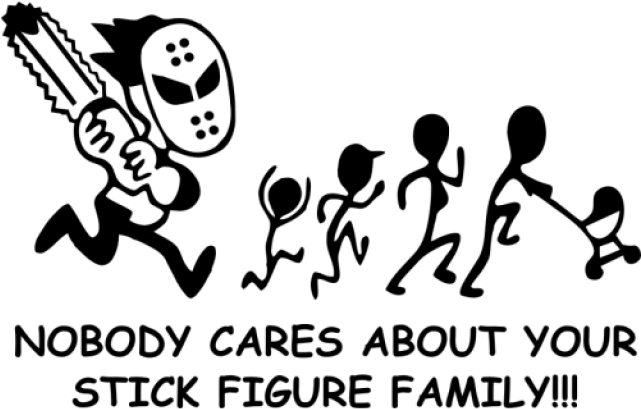 Stick Figure Family Png (640x480), Png Download