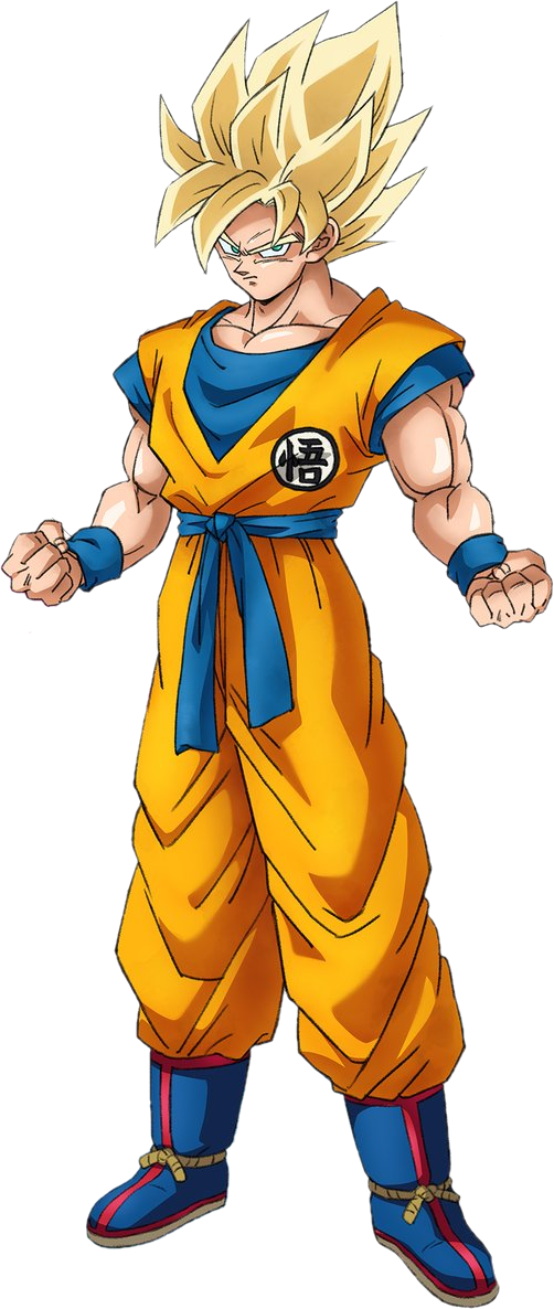 Super Saiyan Goku Db Movie 2018 Render By Https - Dragon Ball Super Movie Character Designs (502x1186), Png Download