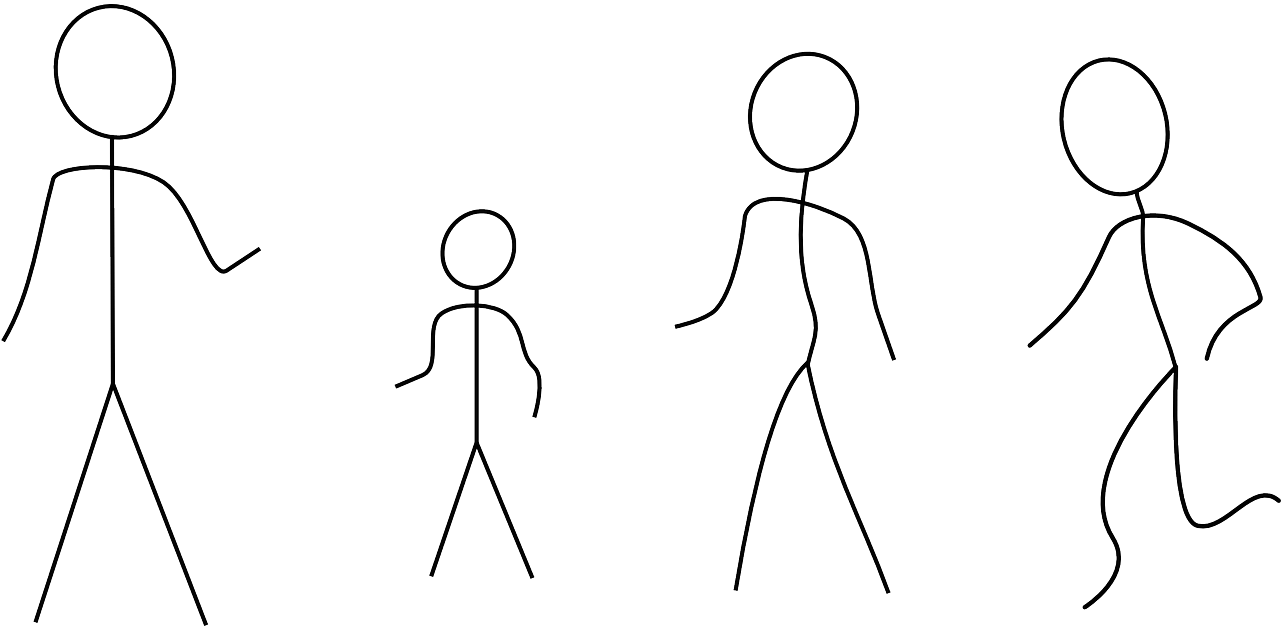 Family Gathering, Community Potluck - Stick Figure Clip Art (1280x640), Png Download