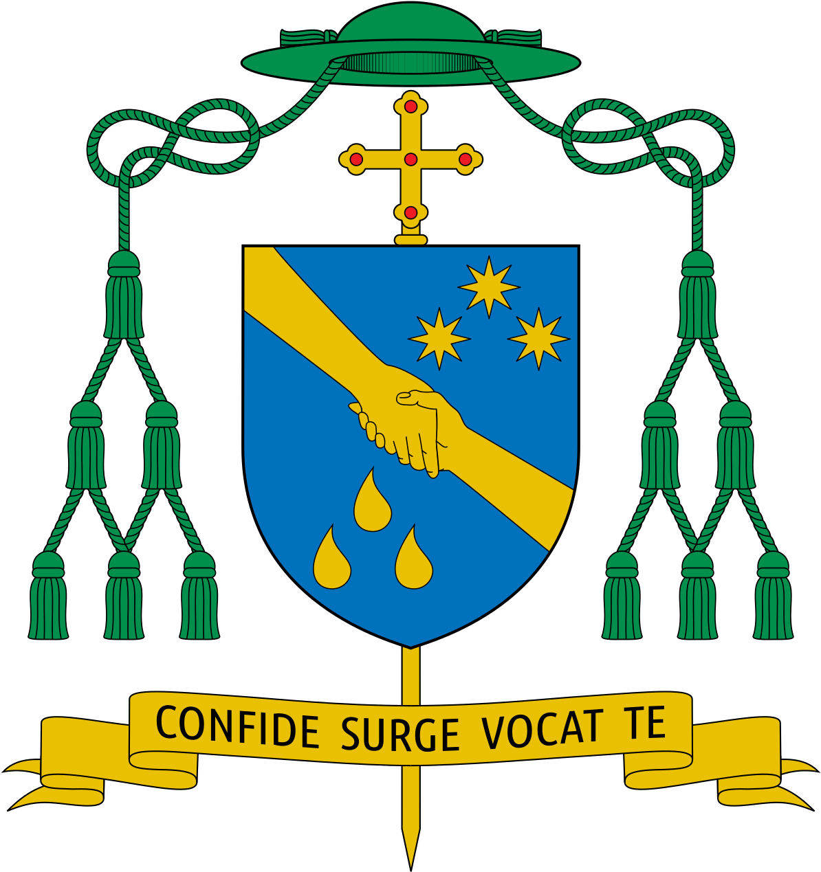 Diócesis De Cerreto Sannita Telese Sant'agata De' Goti - Stemma Felice Accrocca (1200x1279), Png Download