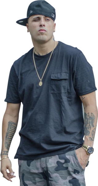 Share This Image - Nicky Jam En Png (318x600), Png Download