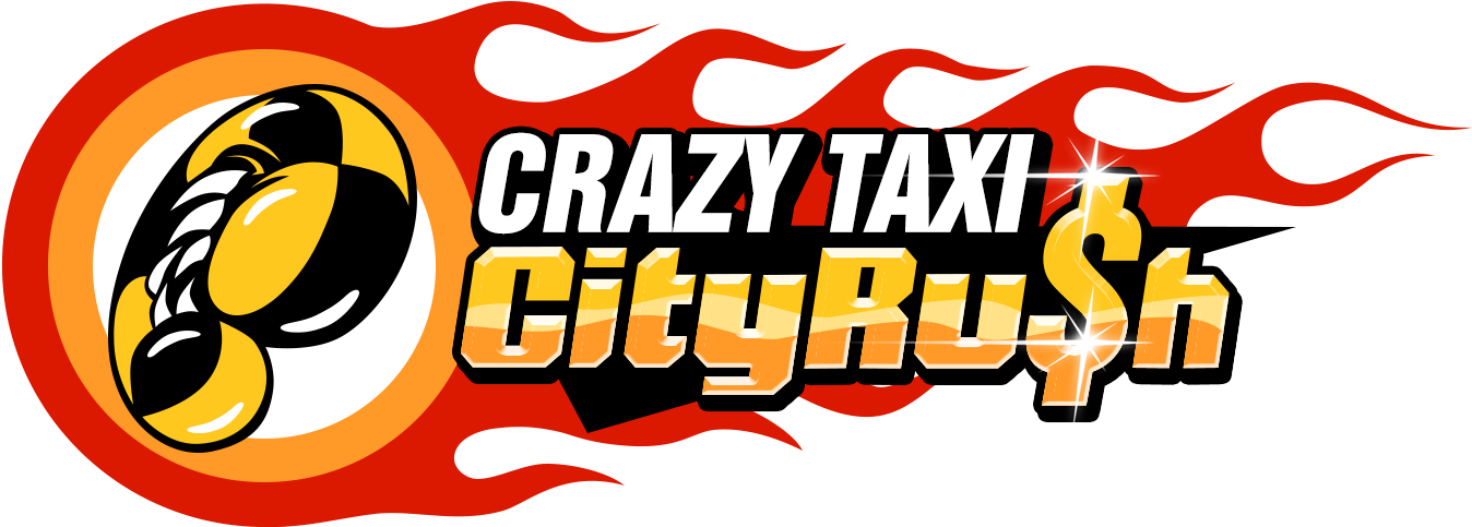 Crazy Taxi Fans Can Now Enjoy The Latest Installment - Crazy Taxi City Rush Logo (1540x592), Png Download