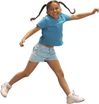 Rather Than Just Horseplay, Our Trampoline Games Provide - Jumping (400x400), Png Download
