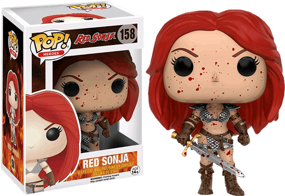 Conan The Barbarian - Funko Pop Red Sonja (600x600), Png Download