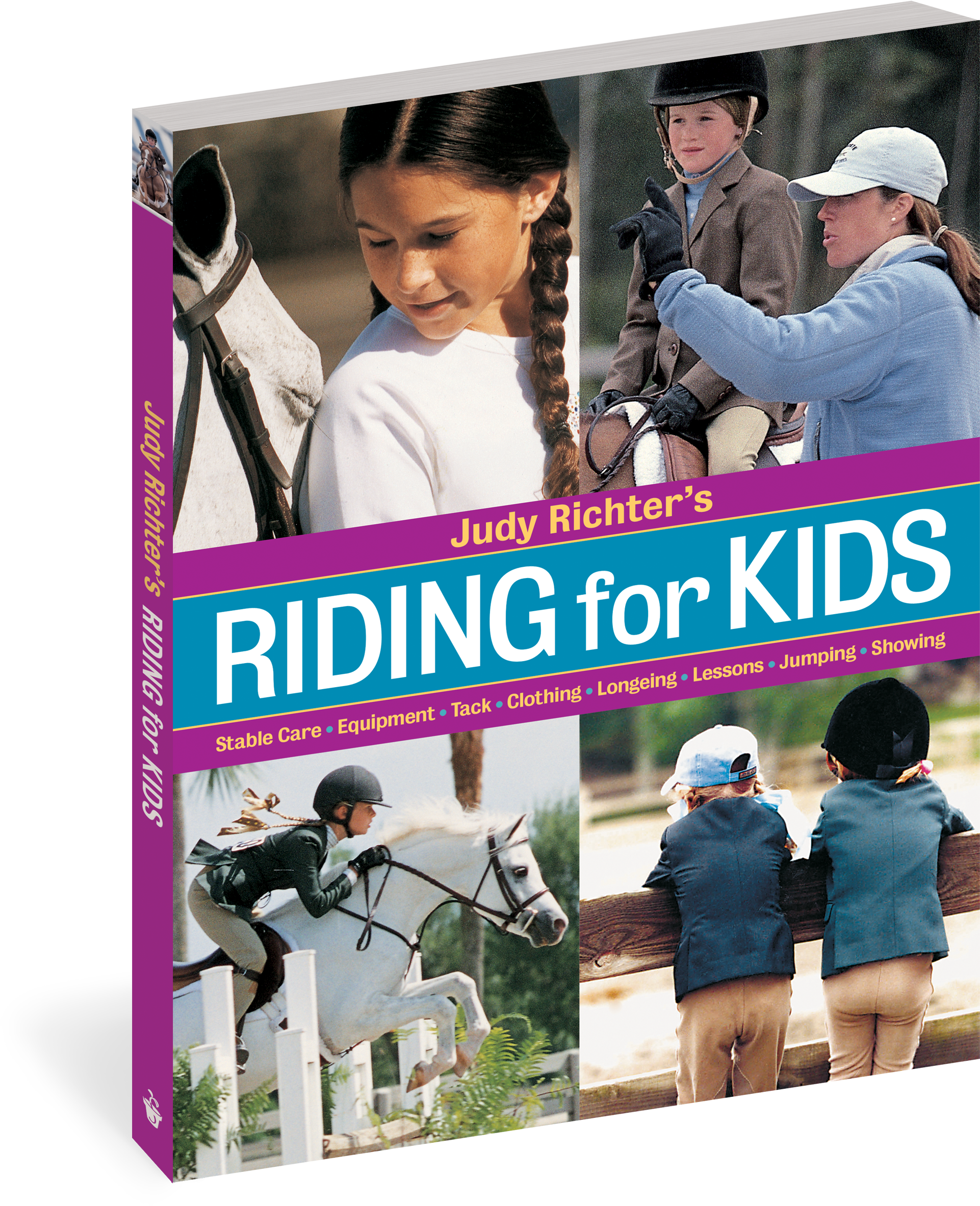 Cover - Judy Richter's Riding For Kids (2229x2400), Png Download