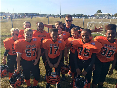 Bengals Mighty Mite - Pop Warner Little Scholars (960x365), Png Download