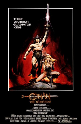 Conan The Barbarian Poster (518x518), Png Download