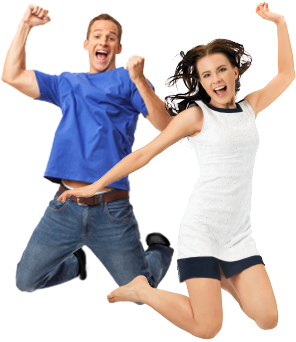 Also Great Place For Teens To Hang Out - Family Jumping Png (347x346), Png Download