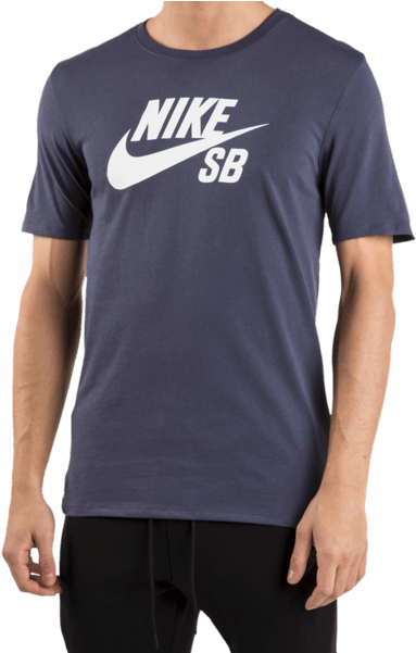 Nike Sb Logo T Shirt T Shirts Thunder Blue/white För - Nike Futura Icon Black (560x600), Png Download