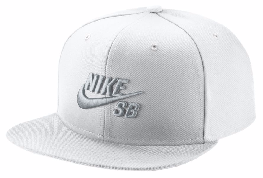 Nike Sb Icon Snapback Cap - Nike Sb Snapback White (889x775), Png Download