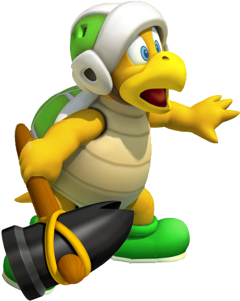Hammer Brother - - Super Mario Hammer Bro (538x623), Png Download