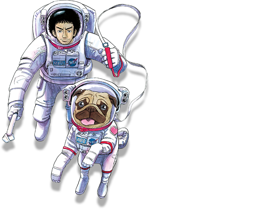 First Installment Of Uchuu Kyoudai - Bandai Hobby Mutta And Apo Eva Set (space Brothers) (925x715), Png Download