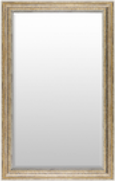 Sy Mirror Roseville Gold - Mirror (600x600), Png Download