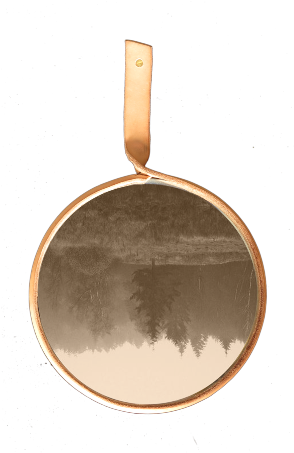 Rose Gold Mirror (1000x1333), Png Download