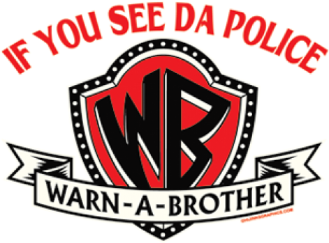 You See The Police Warn (500x500), Png Download