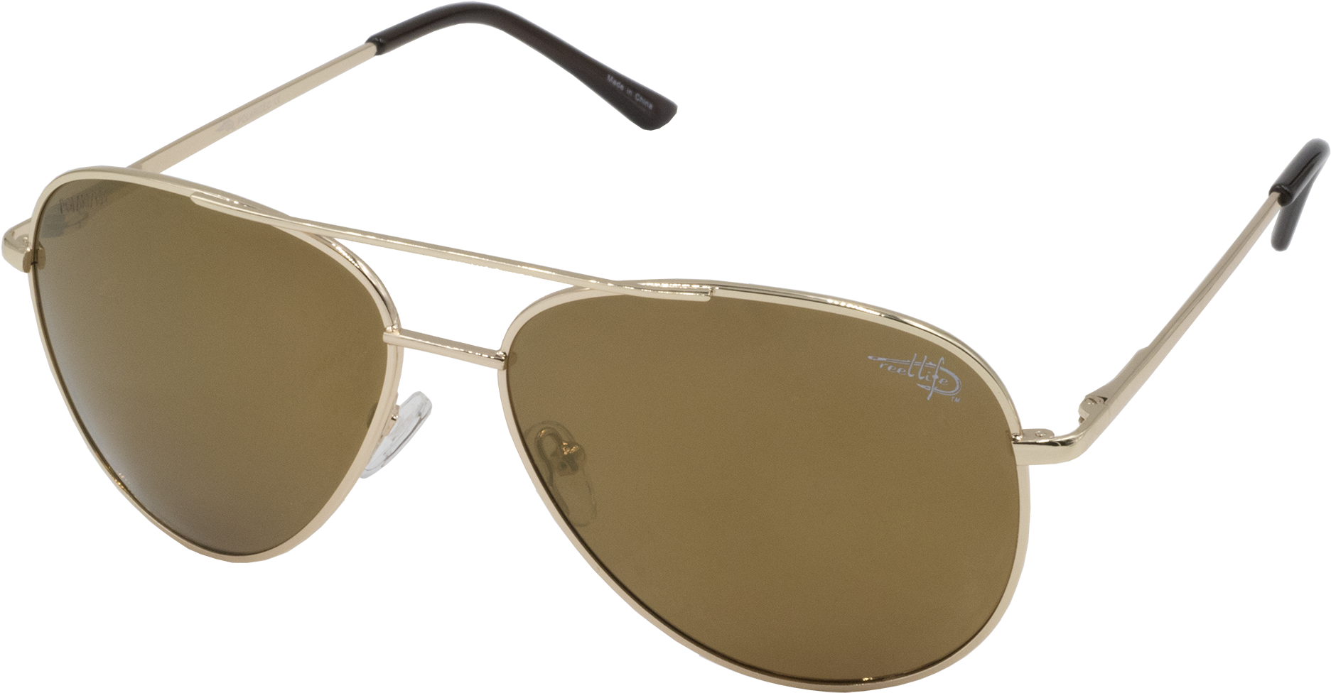 Polarized Gold Flash Mirror Lens Sunglasses - Mont Blanc Blue Sunglass (2048x2048), Png Download