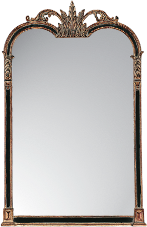 Home > Wall Decor & Mirrors > Black & Gold Napoleon - Paragon Napoleon Mirror, Black 8903 (450x450), Png Download