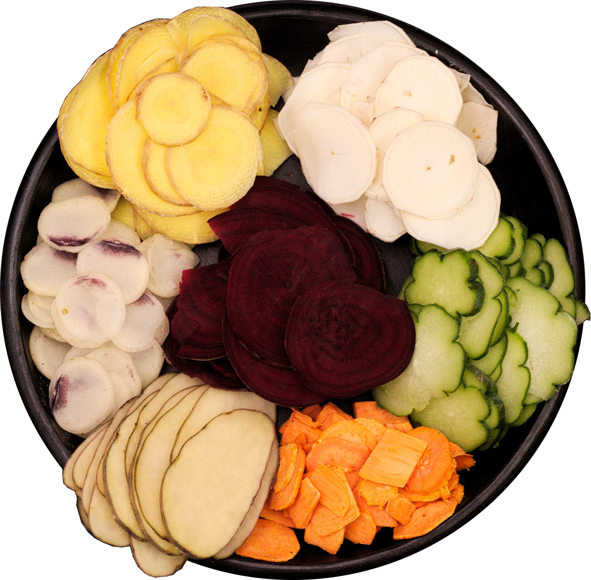 Chips De Arracacha Cubio Papa Chontaduro Guatila Remolacha - Arracacia Xanthorrhiza (1166x1145), Png Download