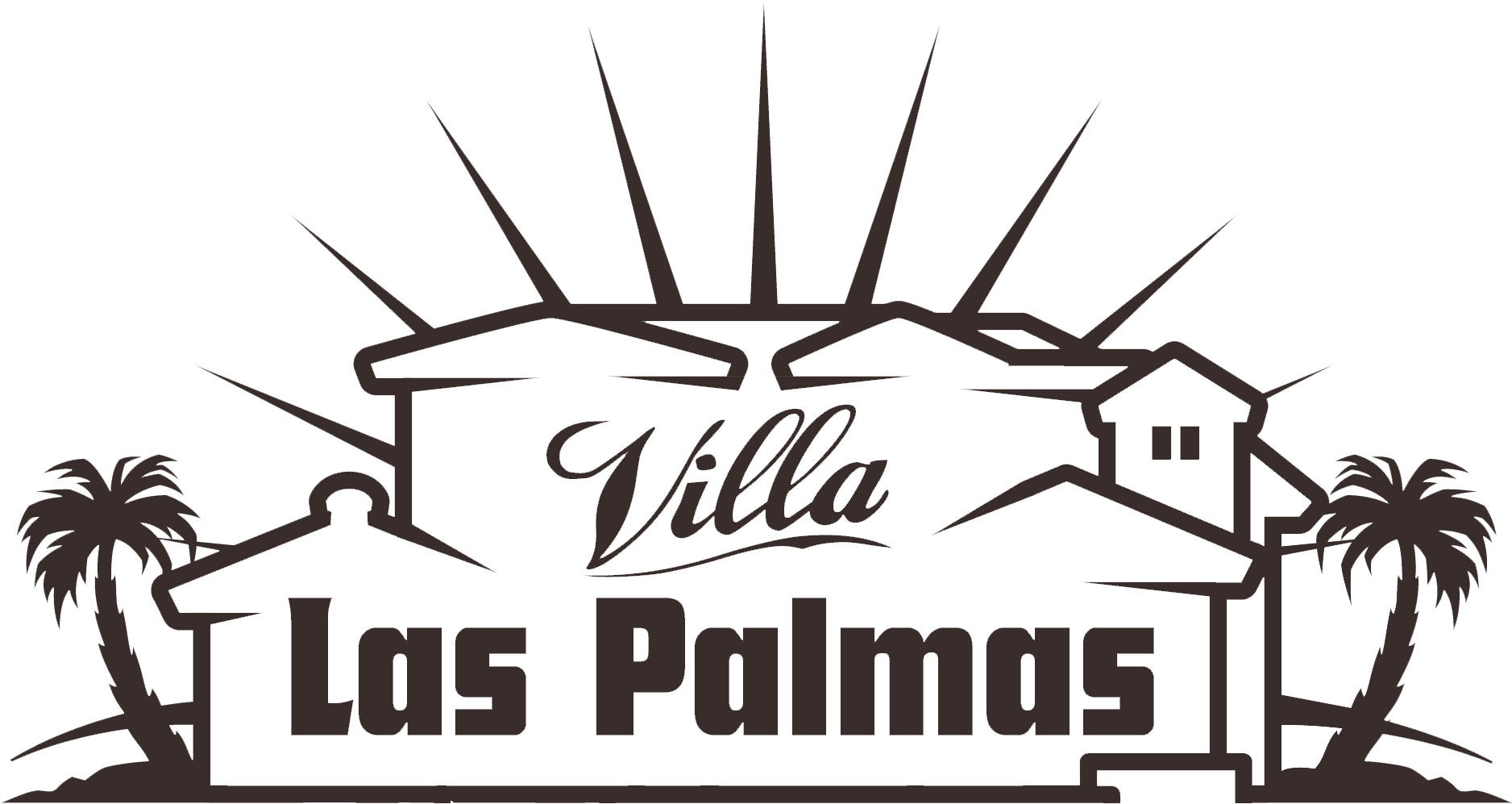 Villa Las Palmas Logo Option 1a-01a (1875x1038), Png Download