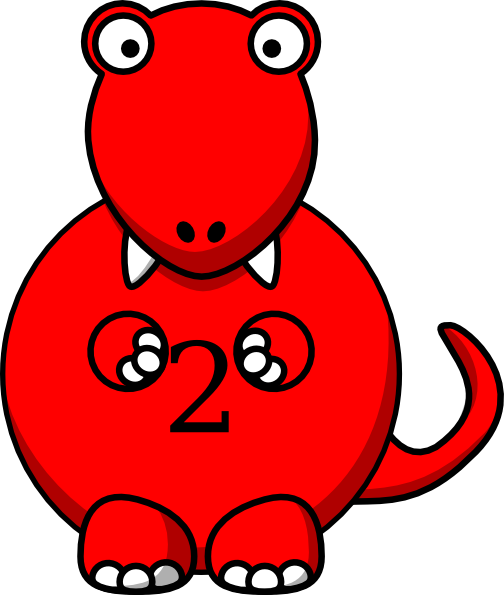 Red Dinosaur Clip Art - Characteristics Of Effective Learning Achievosaurs (504x595), Png Download