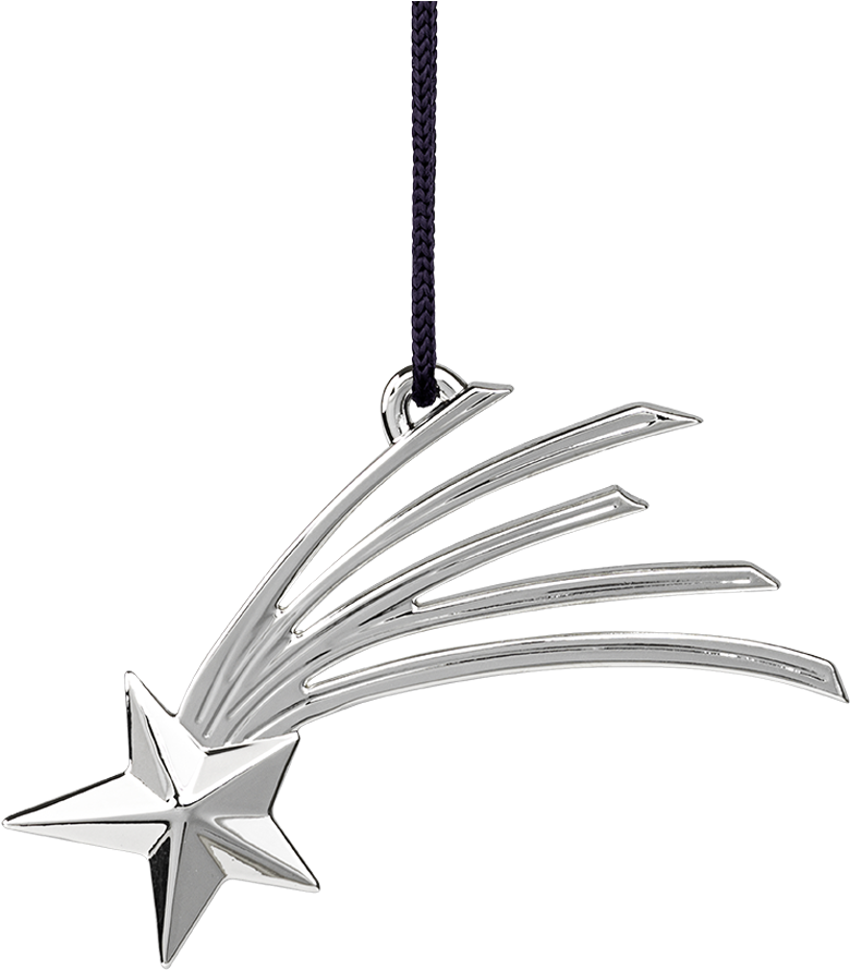 Free Download Shooting Star 6 Cm, Silverplated Clipart - Shooting Star 6 Cm, Silverplated (1200x1200), Png Download