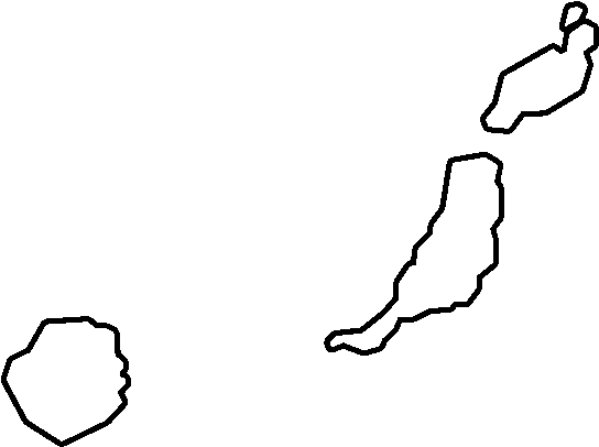 Province Of Las Palmas Coloring Page - Drawing (600x470), Png Download