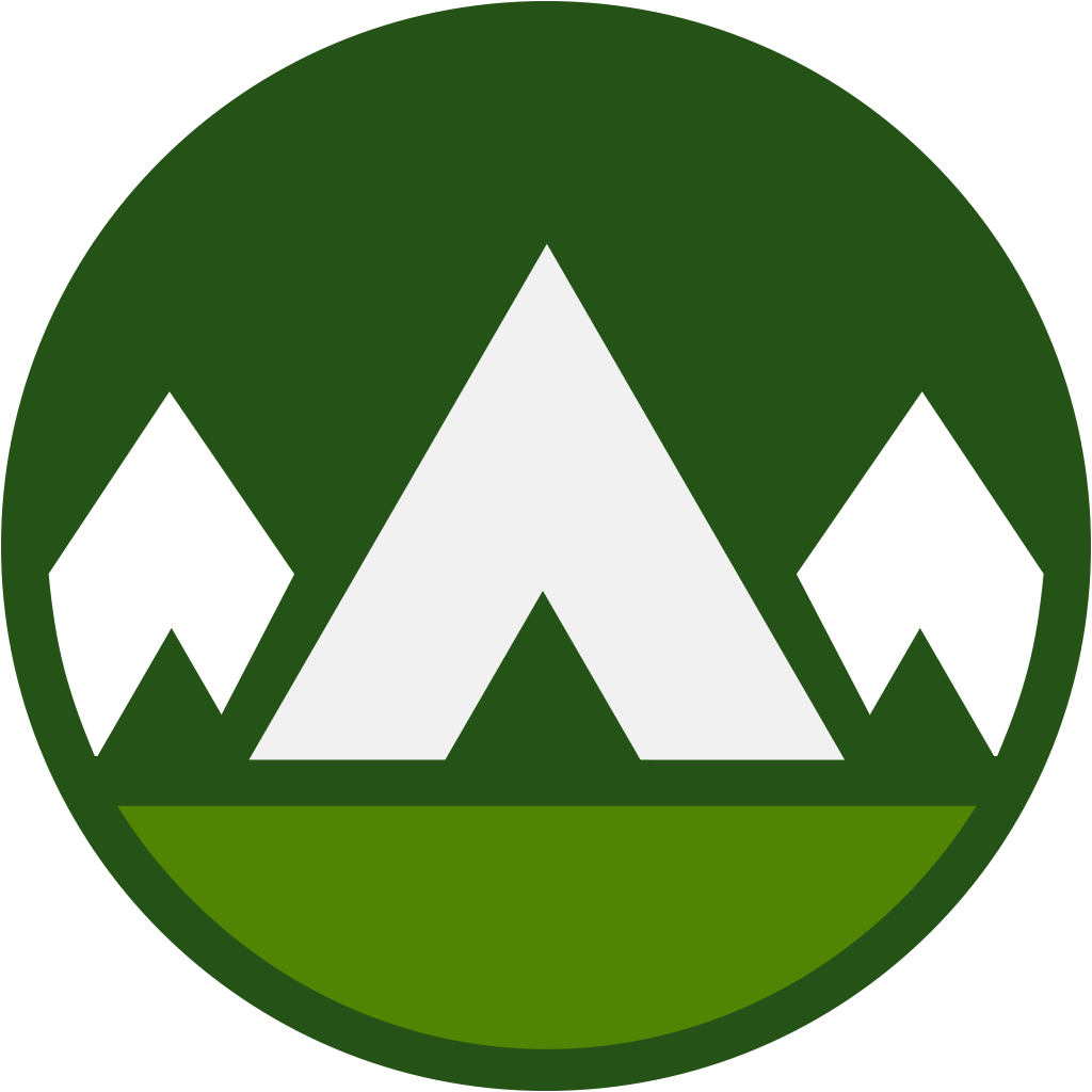 Las Palmas Midway Inn & Trailer Park - Logo Camping Png (1024x1024), Png Download