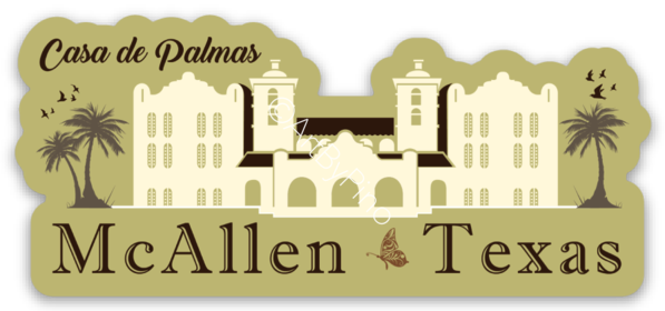 Mcallen Casa De Palmas (597x280), Png Download