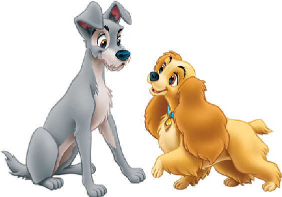 Lady And The T Lady And The Tramp Disney - Cute Lady And The Tramp Quotes (600x400), Png Download