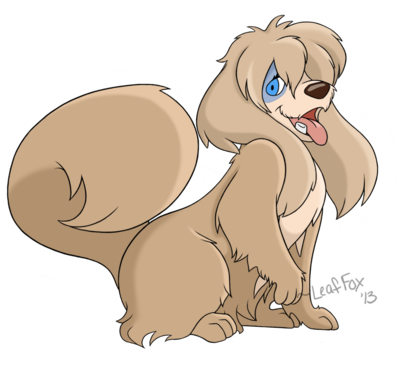 Lady And Tramp Wallpaper Probably With Anime Called - Peg Lady And The Tramp Png (400x367), Png Download