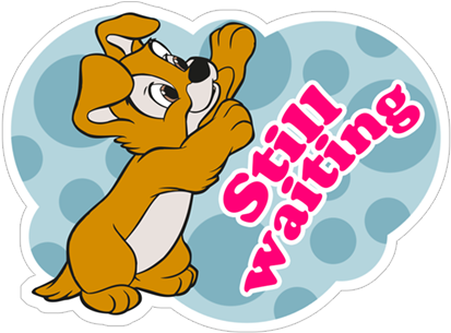 Viber Sticker « Lady And The Tramp» - Lady And The Tramp (490x317), Png Download