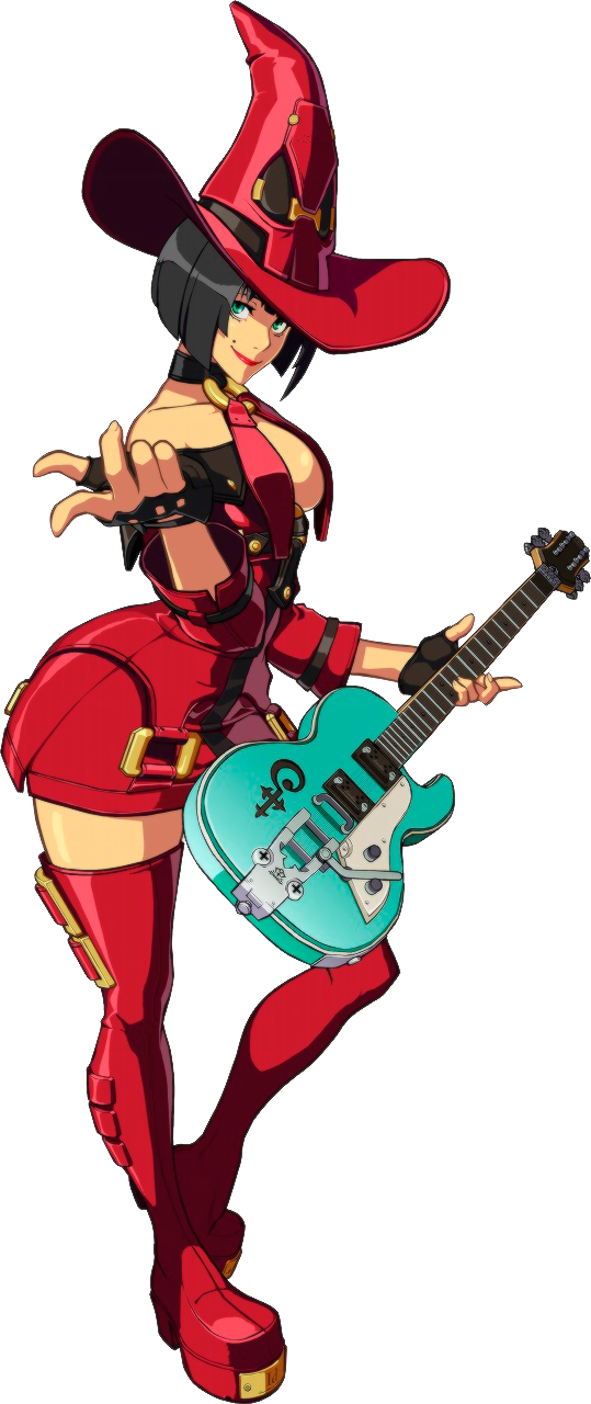 I-no Ggxrd Portrait - Guilty Gear Xrd Character Art (539x1280), Png Download