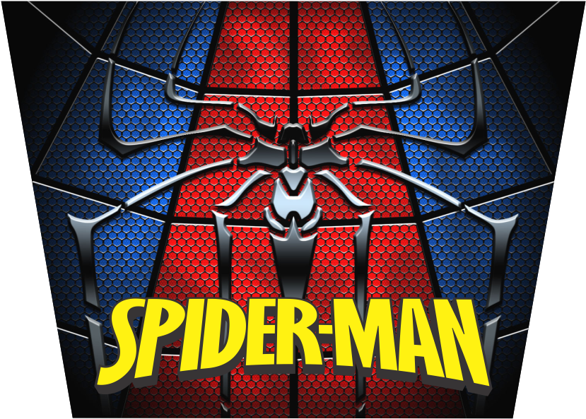 Rótulo Para Balde De Pipoca - Spiderman Wallpapers To Download (828x622), Png Download